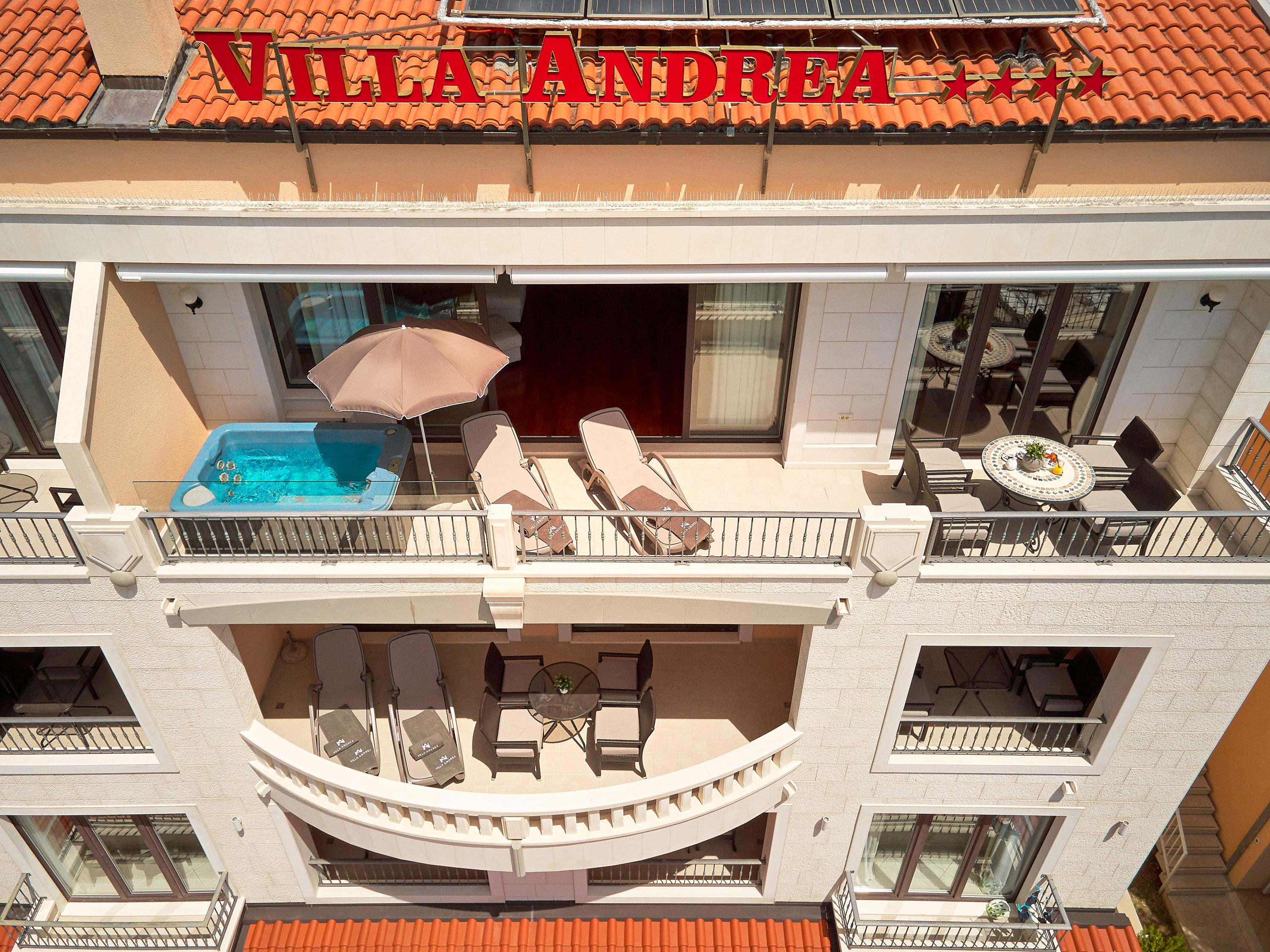 טוצפי Hotel Villa Andrea מראה חיצוני תמונה